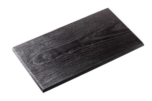 Servierplatte aus Holz, ECLIPSE aus 100% Holz, 320x 180x 20 mm, Anthrazit